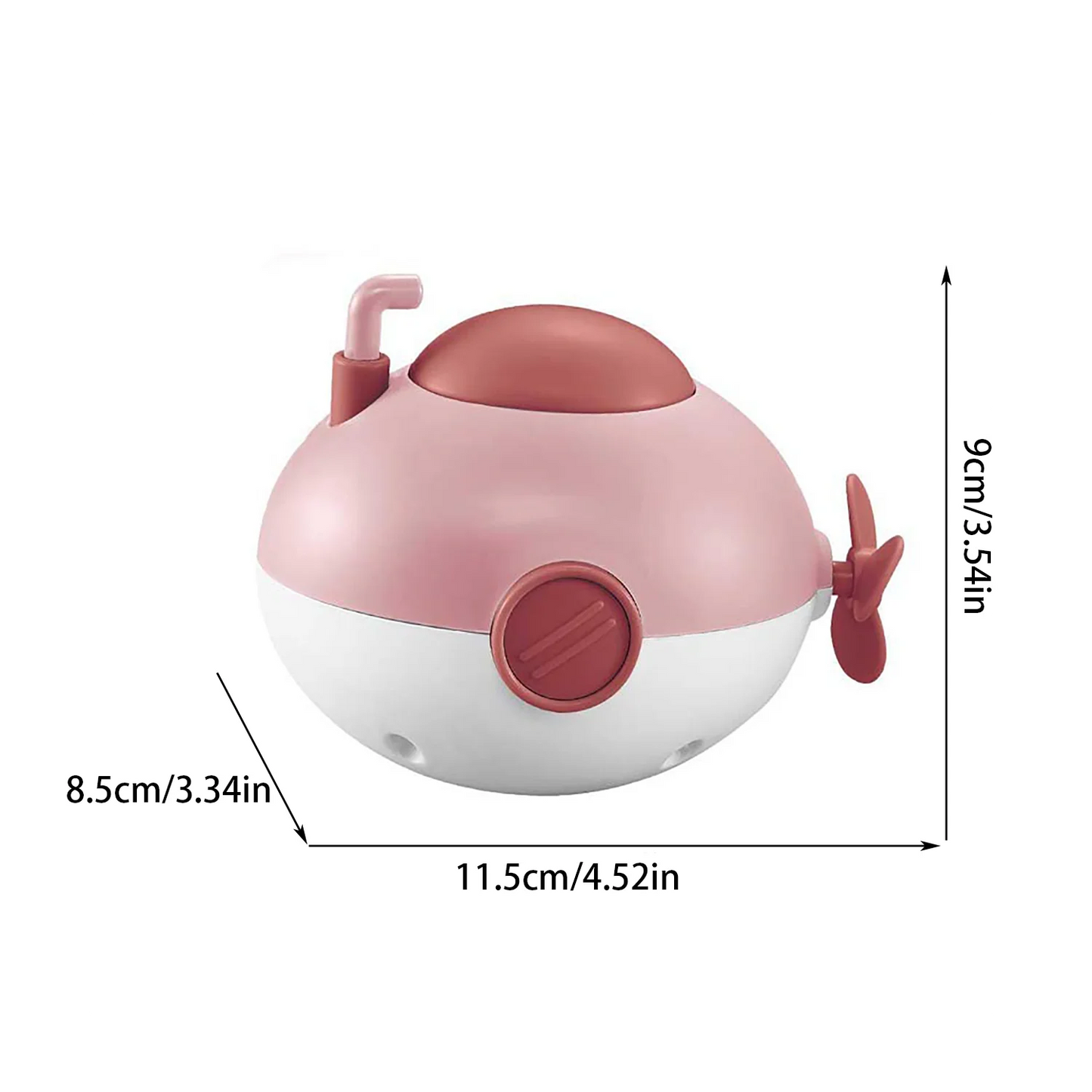 Baby Bath Toys Bathing Submarine Swimming Pool Water Play Game Chain Clockwork Bath Toys For Children Water Play Toy