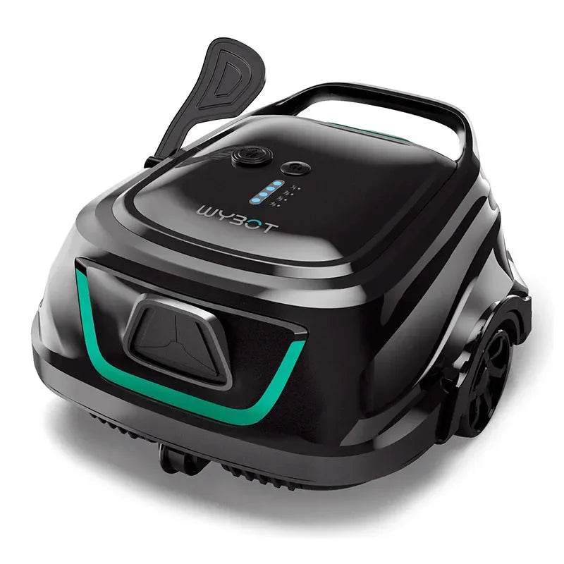 Swimming Pools Vacuum Cleaner Wireless for Floor Smart Cleaning Robot Auto-Parking Dual-layer Filtration120mins Running Time - AIAZ