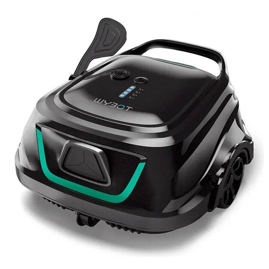 Swimming Pools Vacuum Cleaner Wireless for Floor Smart Cleaning Robot Auto-Parking Dual-layer Filtration120mins Running Time - AIAZ