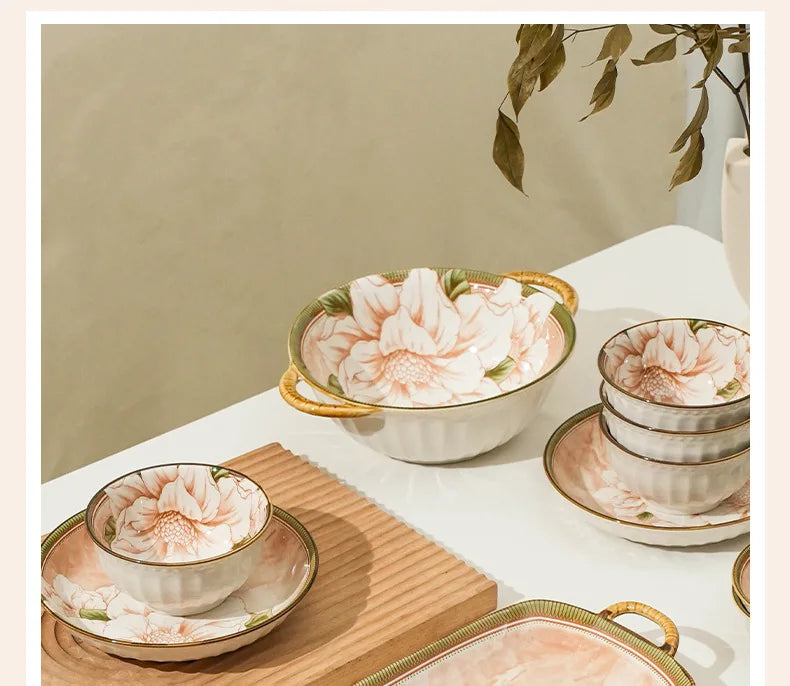 High-quality Ceramic Spoons Wholesale Combinations Household Gift Tableware Sets