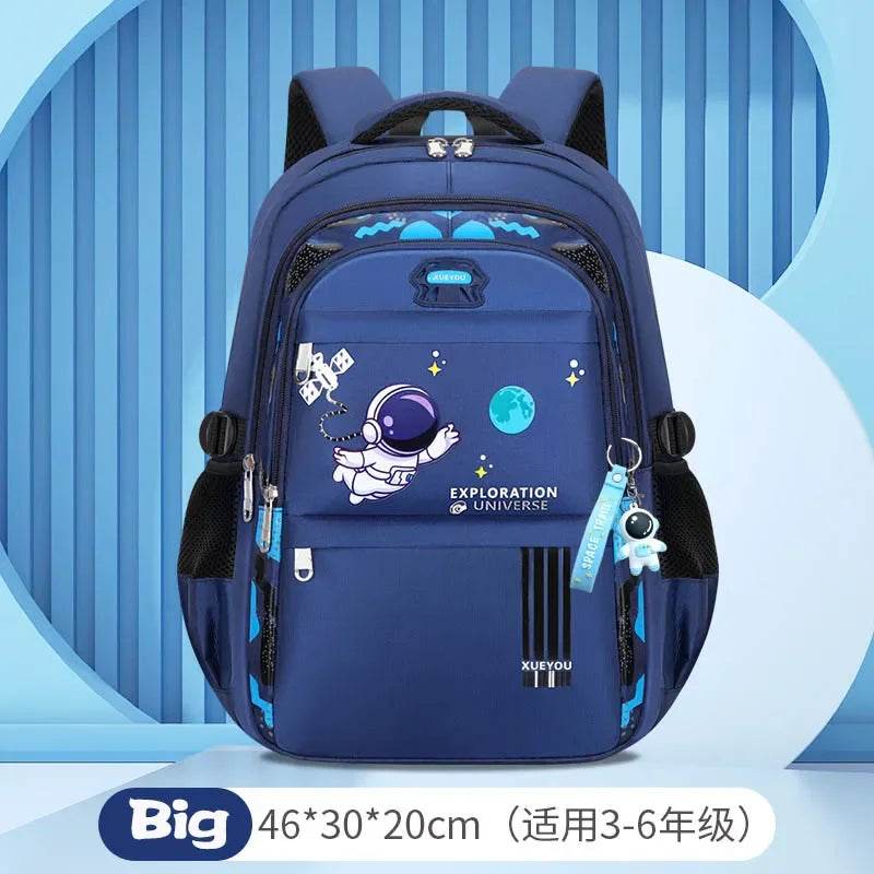 School Bags for Boys Shoulder Backpack Bagutte Children Spinal Protection Light Big Capacity New Astronaut Waterproof Kids - AIAZ