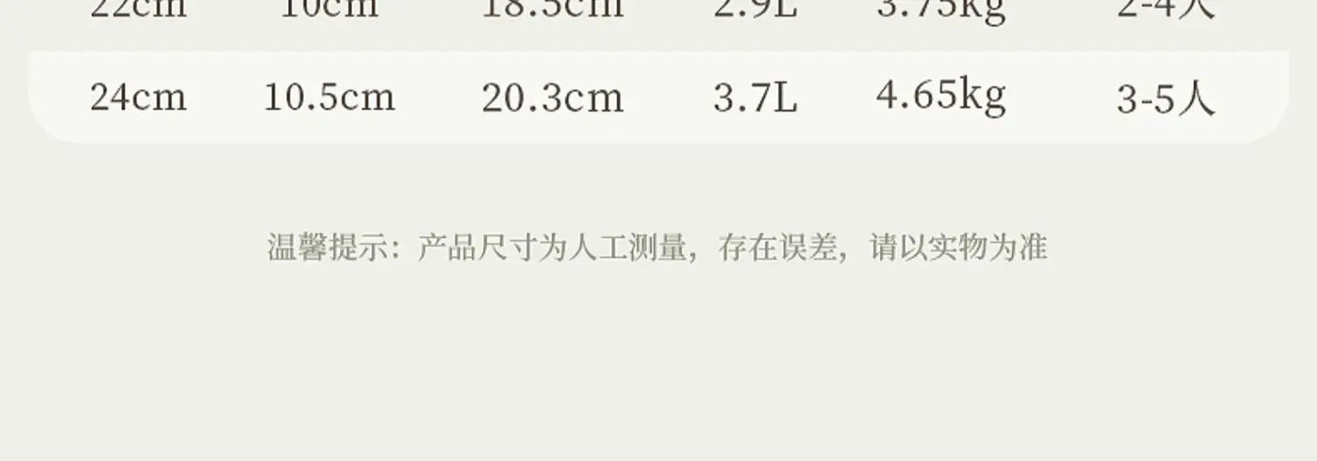 Matcha Green Enamel Cast Iron Pot, Porcelain Inner Wall, 22cm, 24cm Stock Pot, Induction Cooker Compatible, Reliable Pot