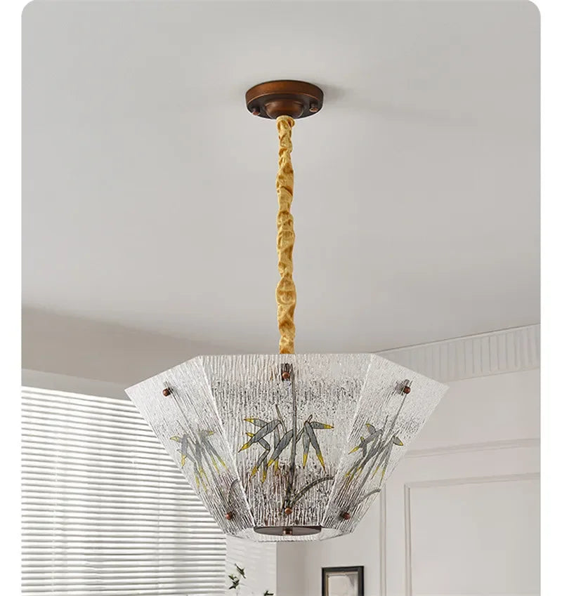 TEMOU Contemporary Restaurant Pendant Lamp French Retro Bedroom Study Villa Hotel Rooms Bar Counter Cafe  Aisle Light
