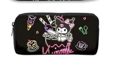 Sanrio Kuromi Backpack Sanrio Backpack Pencil Bag Student School Bag Primary and Middle kawaii Cartoon School Bag Mochila - AIAZ