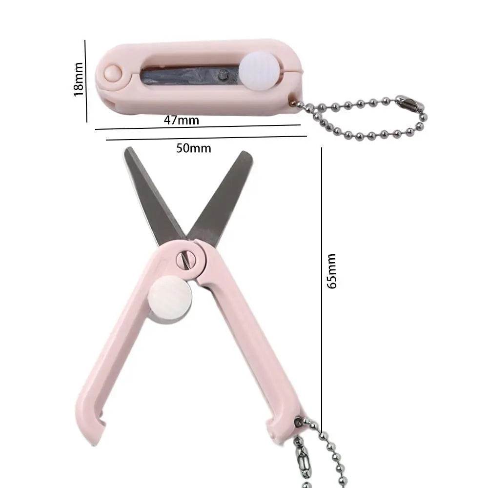 School Supplies Cutting Tools Office Supplies Art Tool Stationery Folding Scissors Scissors Adjustable Stainless Steel Scissors - AIAZ