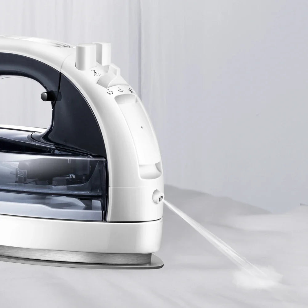 Panasonic cordless Steam Iron Handheld 3-speed Adjustable Ironing Machine Portable Ceramic Bottom Plate 2400W Fabric Steamer