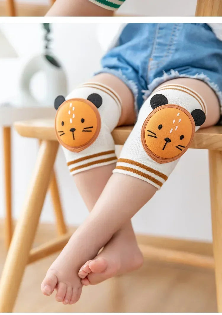 Summer Children Knee Pads Baby Crawling Learning To Walk Anti Leg Pads Baby Knee Pads Elbow Pads