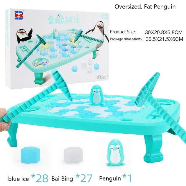 Penguin Breaking Ice Table Game Parent-child Interactive Puzzle Toys party game for kids juegos family games Birthday gift toys - AIAZ