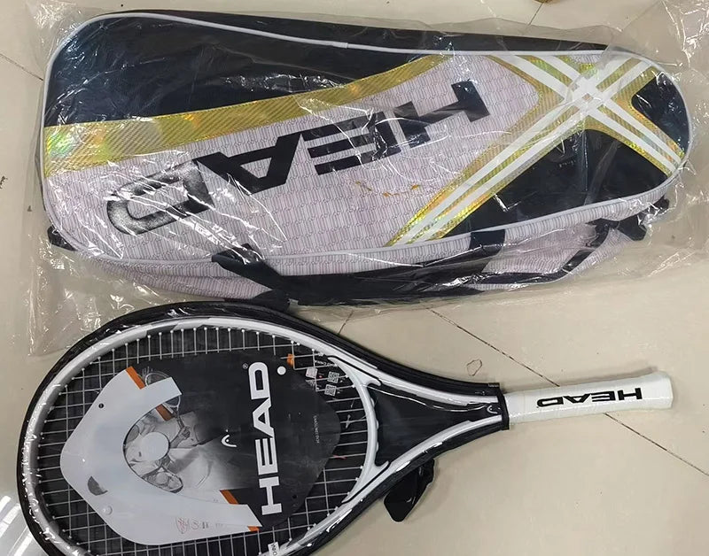 HEAD Tennis Rackets Bag Large Capacity 3-6 Pieces Tennis Backpack Badminton Gymbag Squash Racquet Bag With Separated Shoes Bag