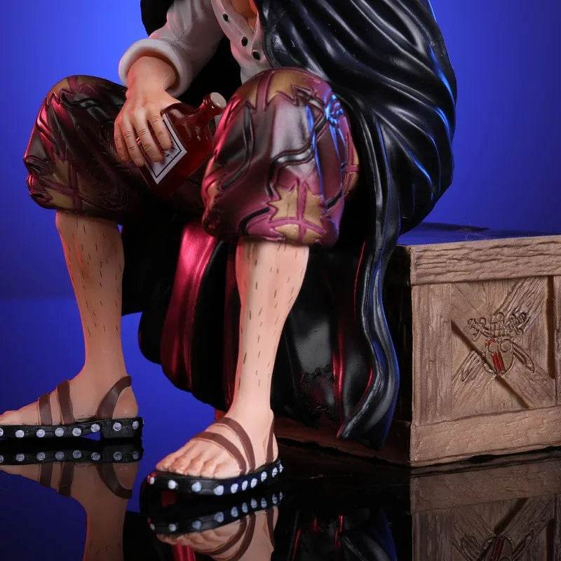 17cm One Piece Shanks Anime Figures Film Red Yonko Red Hair Shanks Action Figure PVC Statue Figurine Model Decoration Doll Toys - AIAZ