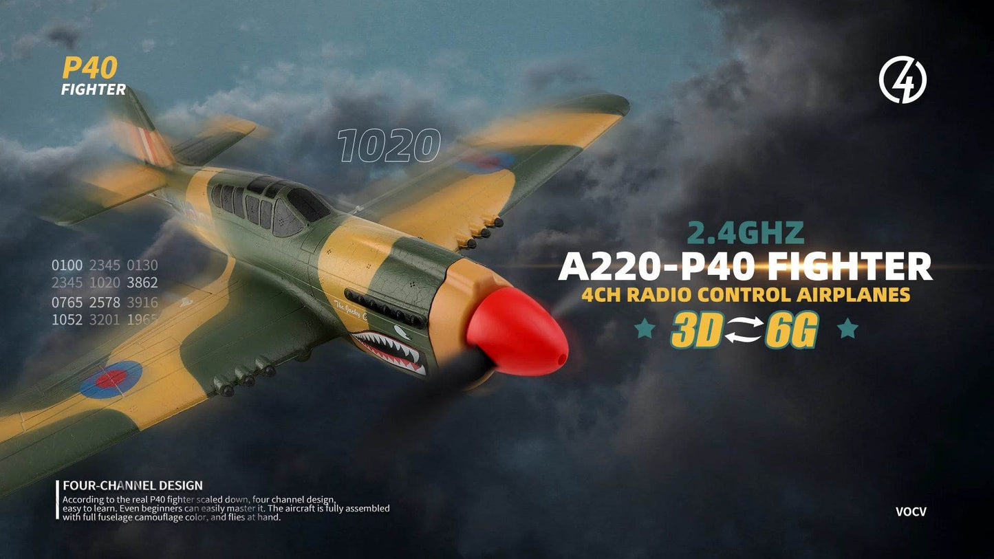 Qidi560 Moore M7 Off-road RC Plane 4CH Brushless Remote Control Airplane Fixed Wing Aircraft Model EPP Foam Toys for Children - AIAZ