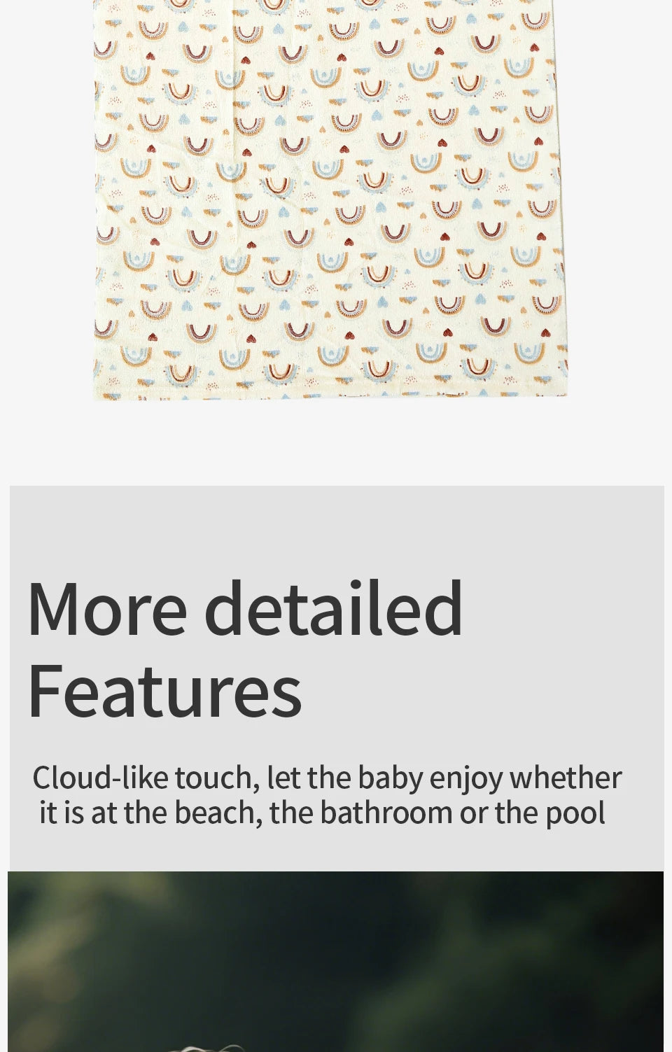 Kangobaby #My Soft Life# New Baby Muslin Swaddle Blanket Super Absorption Boy And Girl Bath Towel
