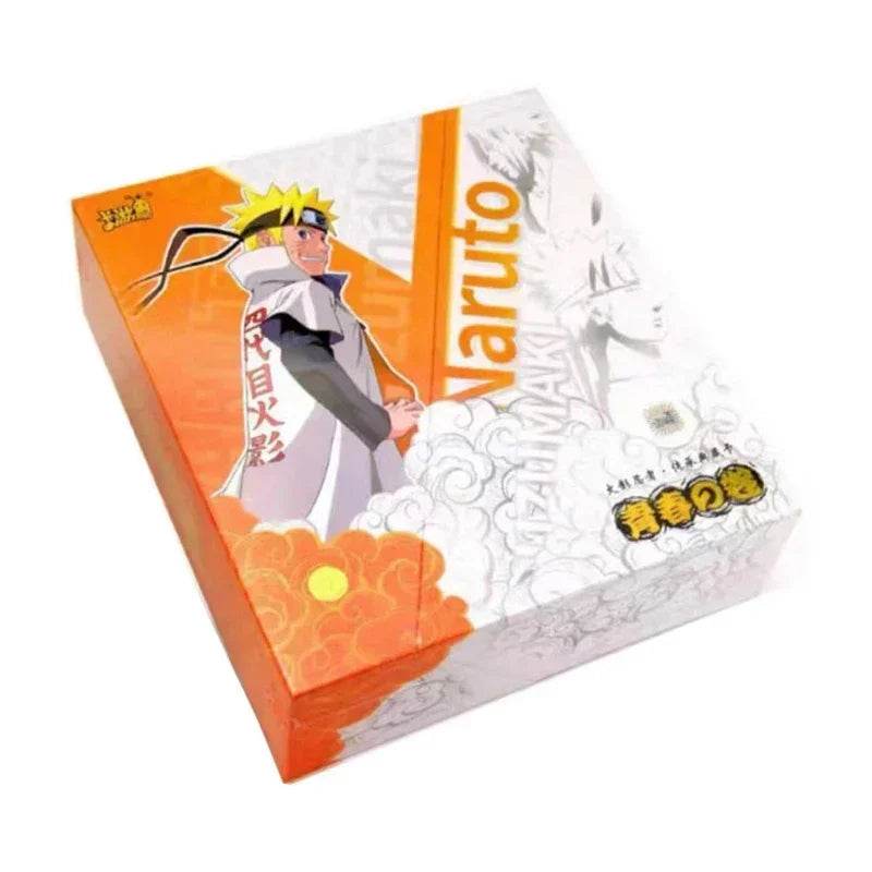 KAYOU Genuine Naruto Cards Box Anime Figure Card Booster Pack Sasuke Collection Flash Card Toy Birthday Christmas Gift for Kids - AIAZ
