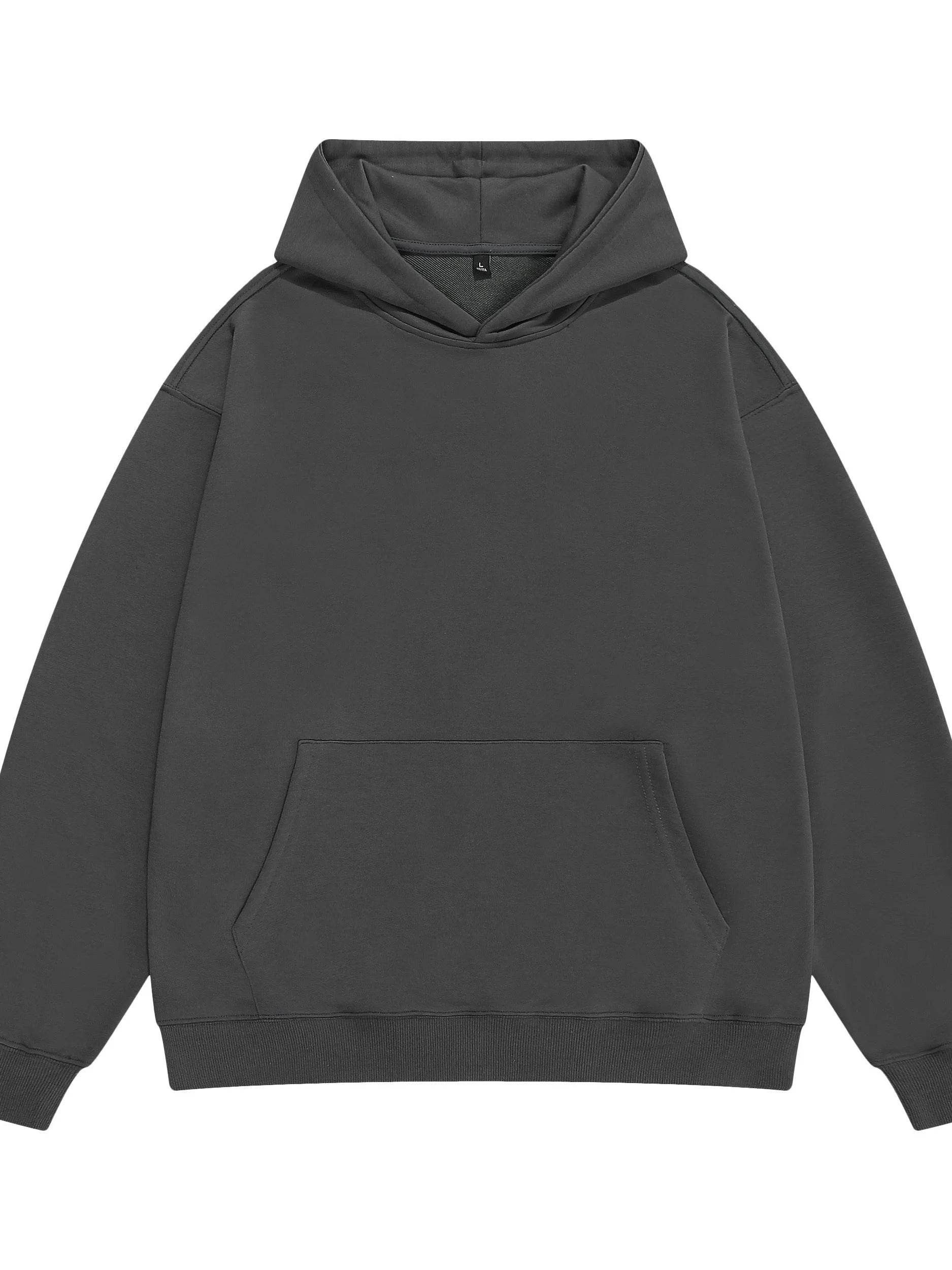 Hoodies for Men Athletic Oversized Hoodie French Terry Unisex Lightweight Hoodie Pullover Hooded Sweatshirts - AIAZ