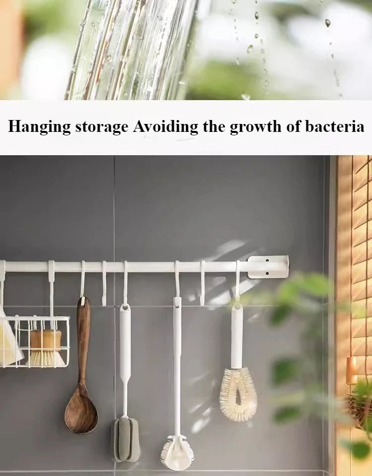 1PC Cup Brush Cleaning Long Handle Small Brush Mug Breaker Special Cleaning Crevice Glass Cup Bottle Brush Cleaning Tools