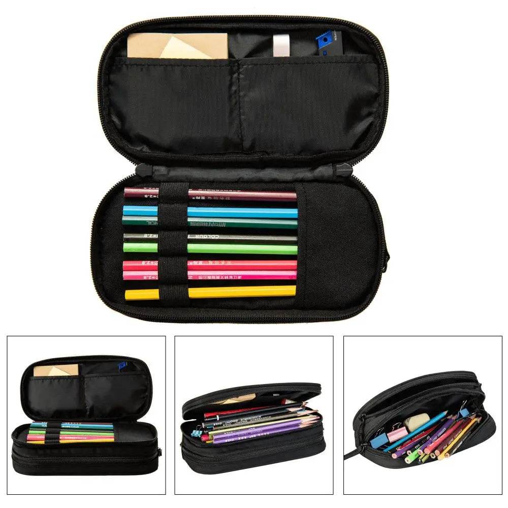 Spider-man Pencil Cases Pen Box Pencil Bags Kids Big Capacity School Supplies Zipper Pencilcases - AIAZ