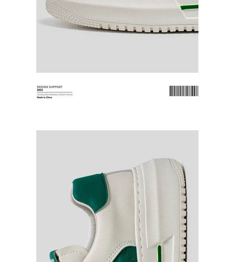 Men's Casual Shoes 2025 New Fashion Platform Shoes Outdoor Casual Sneakers Men Street Skate Shoe Lace-up Shoes Zapatillas Hombre - AIAZ