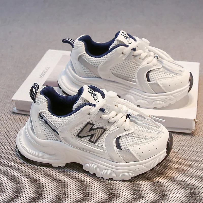 2025 Summer Children Boys Girls Non-Slip Lightweight Sports Casual Shoes Kids Toddler Unisex Breathable Lightweight Sneakers