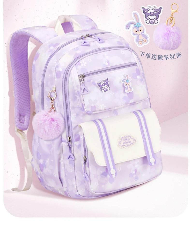 School Bags for Girls Primary School Backpacks Kids Waterproof Princess Backpack Children Cute Bookbag Mochilas Para Estudiantes - AIAZ