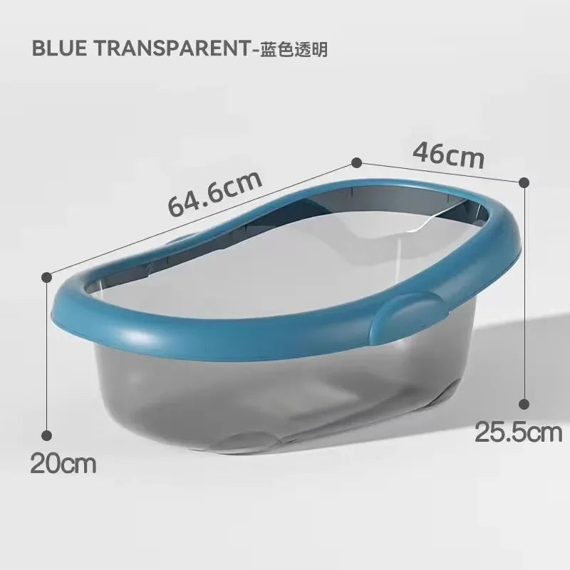 Newborn Baby Bathtub Thickened Plastic Portable Bath Tub for Toddlers Kids Eco-Friendly Transparent Design Big Size