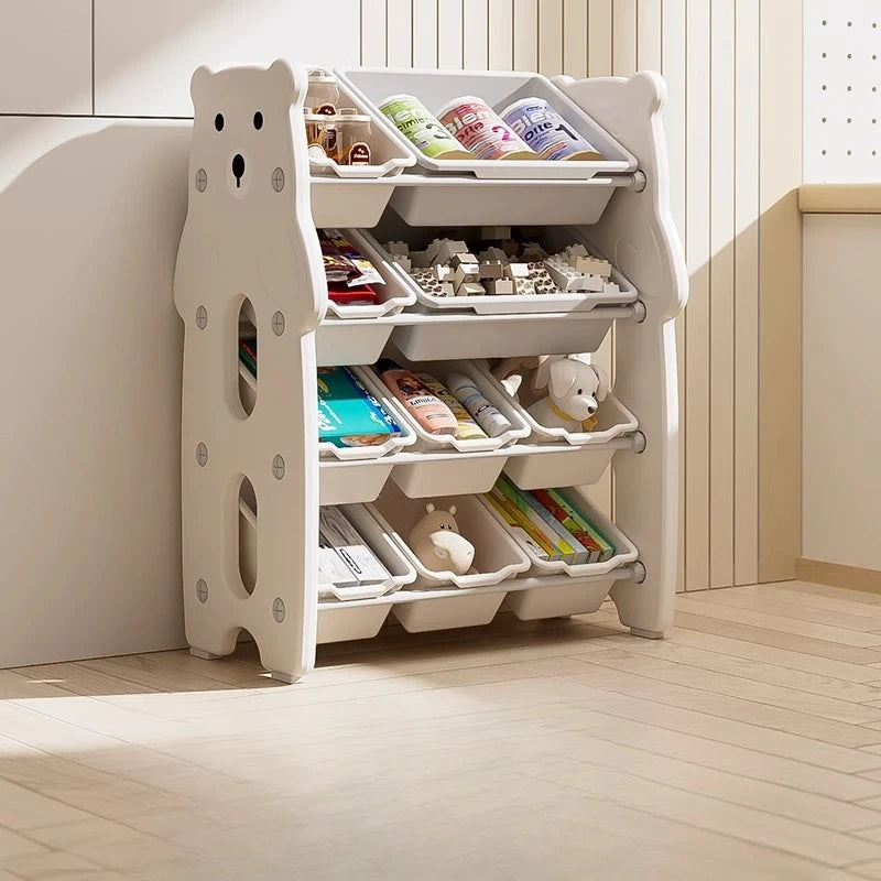 Children's Toy Storage Rack, Floor Standing Multi-layer Storage Rack, Easy Classification and Organization Storage Rack