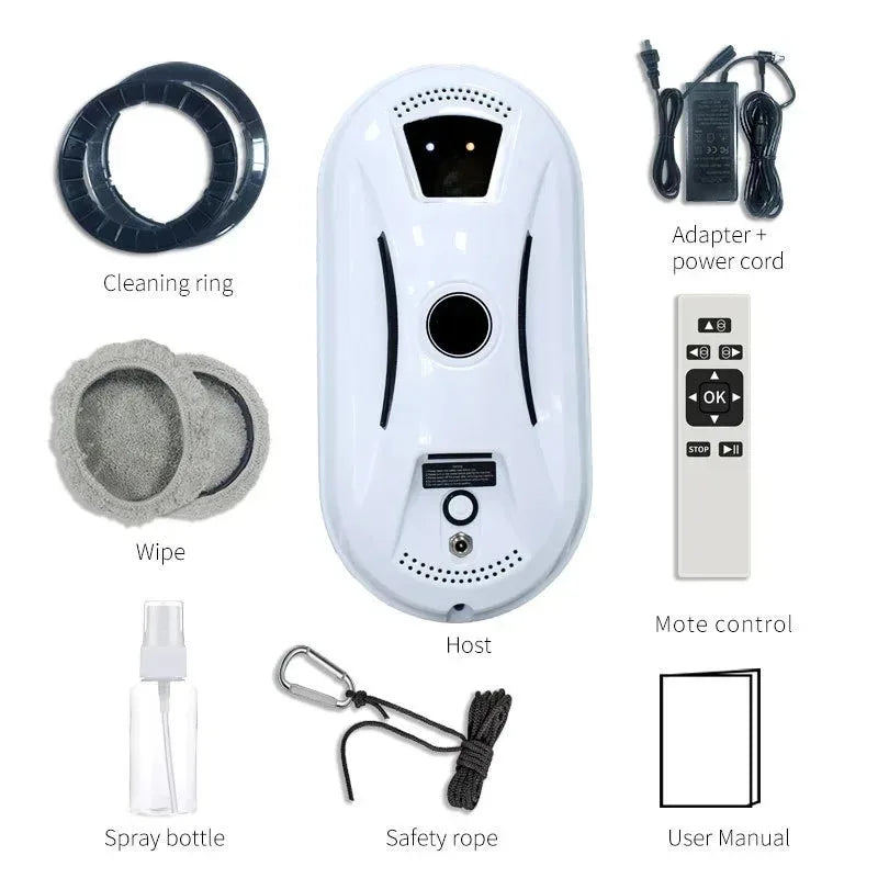 Window Cleaning Robot Window Washer Robot Home Appliance Vacuum Cleaner Window Cleaner Electric Glass With Remote Control