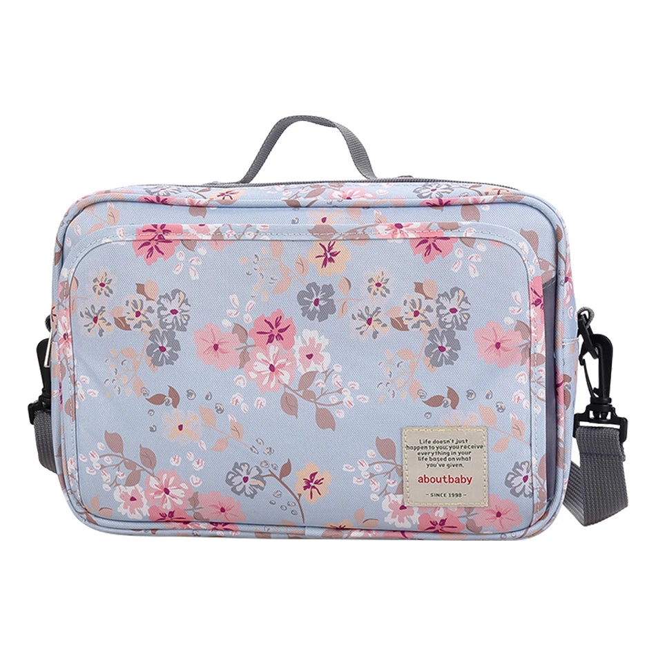Women Multi-functional Messenger Bags Outdoor Waterproof Stroller Hanging Bag Baby Diaper Bags Adult Casual Cartoon Shoulder Bag