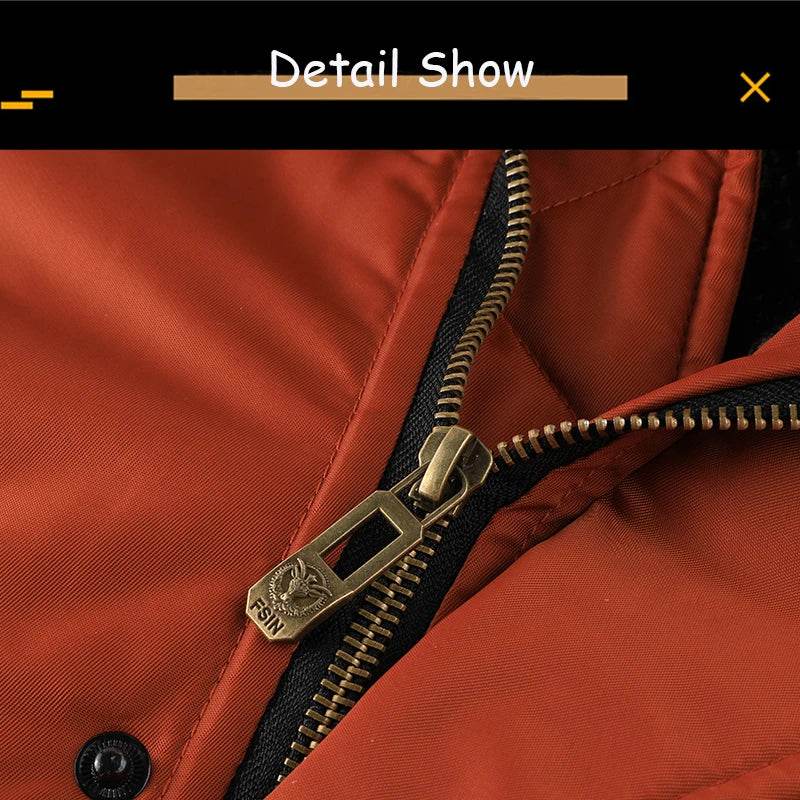 2025 Winter Men Outdoor Windproof Fleece Warm Travel Jacket Men Hooded Casual Fashion Style Zipper Pocket Jacket Male Coat Tops - AIAZ