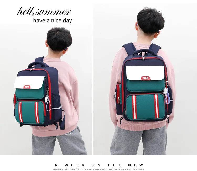 Rolling Backpacks for Primary School Children Trolley School Student Backpack Wheeled Bag Back To School Backpacks with Wheels - AIAZ