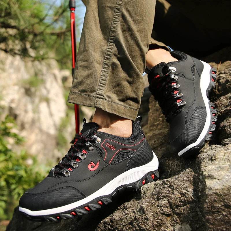 Men Shoes Leather Casual Shoes For Men Sneakers Spring Autumn Winter Shoes For Male Tennis Lightweight Walking Shoes - AIAZ