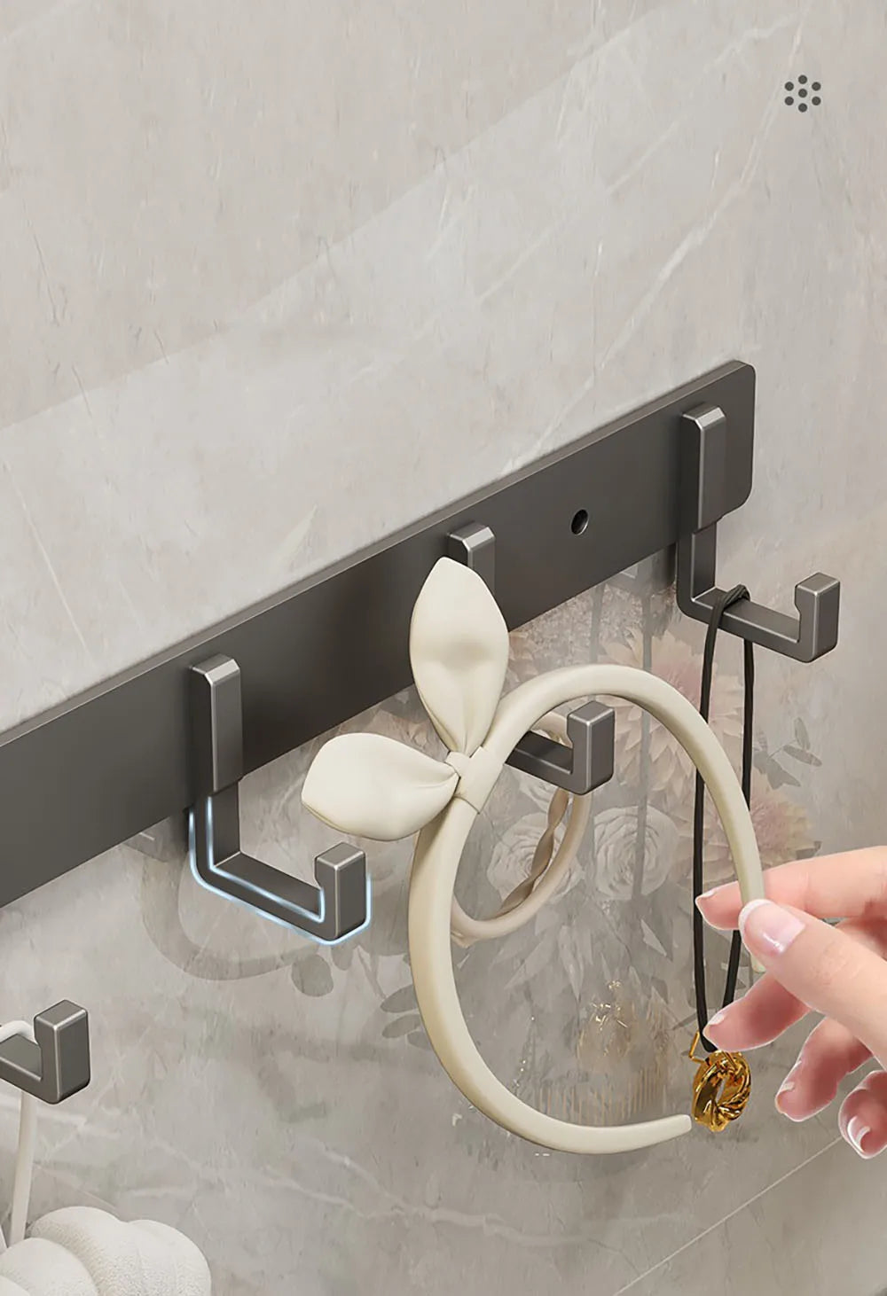 Door Back Clothes Hook Clothes Hook Bathroom Towel Hanger Hook Wall Hook Adhesive Wall Hook No punching required Hanging Hooks