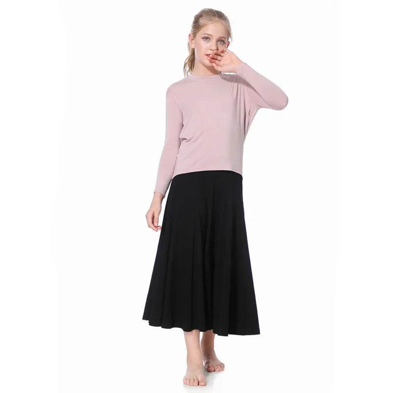 kids girls women panel casual skirts Mom daughter fashion sporty family matching spring summer skirt clothing - AIAZ