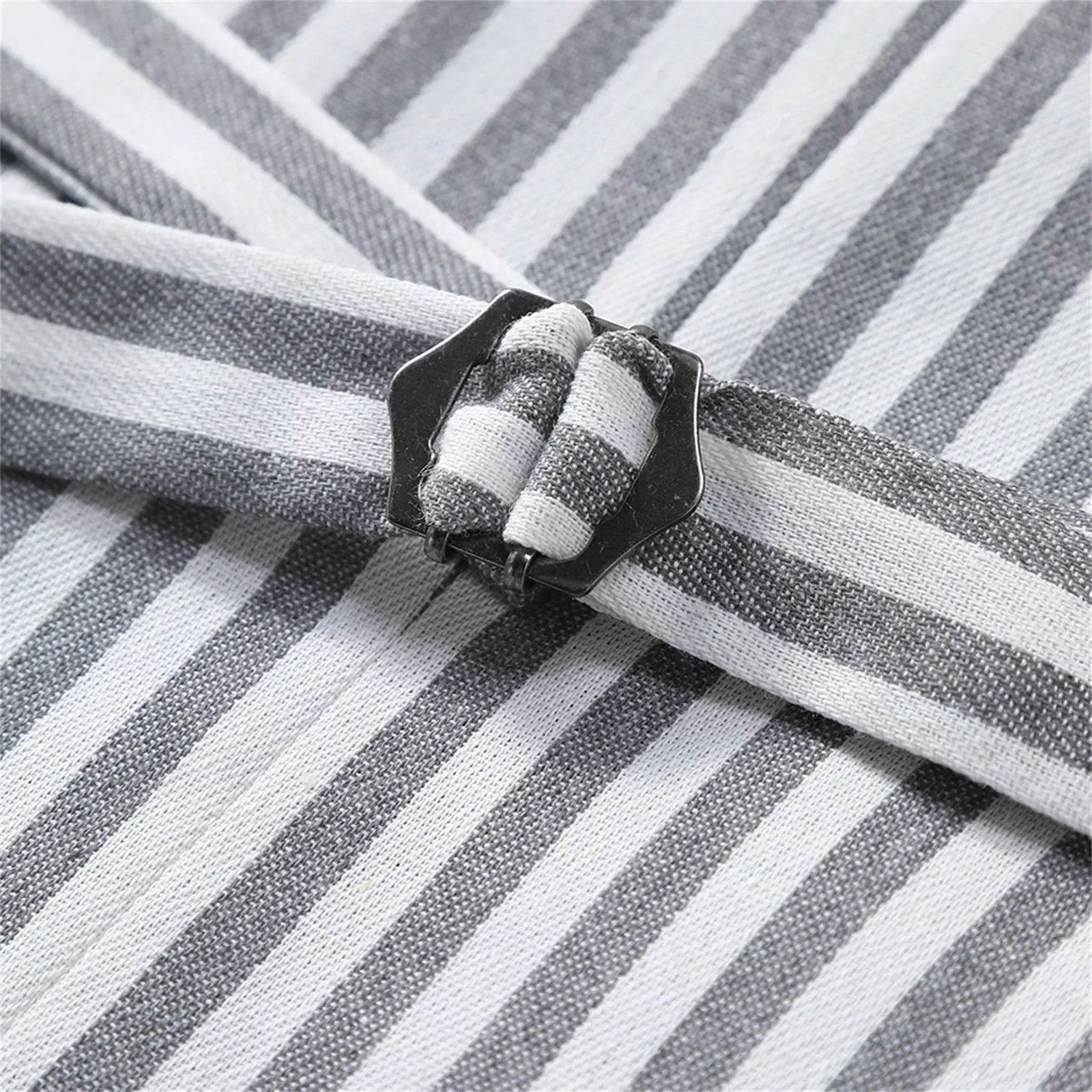 2025 Men's Spring Casual Single Button Suit Vest V Neck New Style British Men's Suit Vest Waistcoat Formal Business Suit Vest - AIAZ