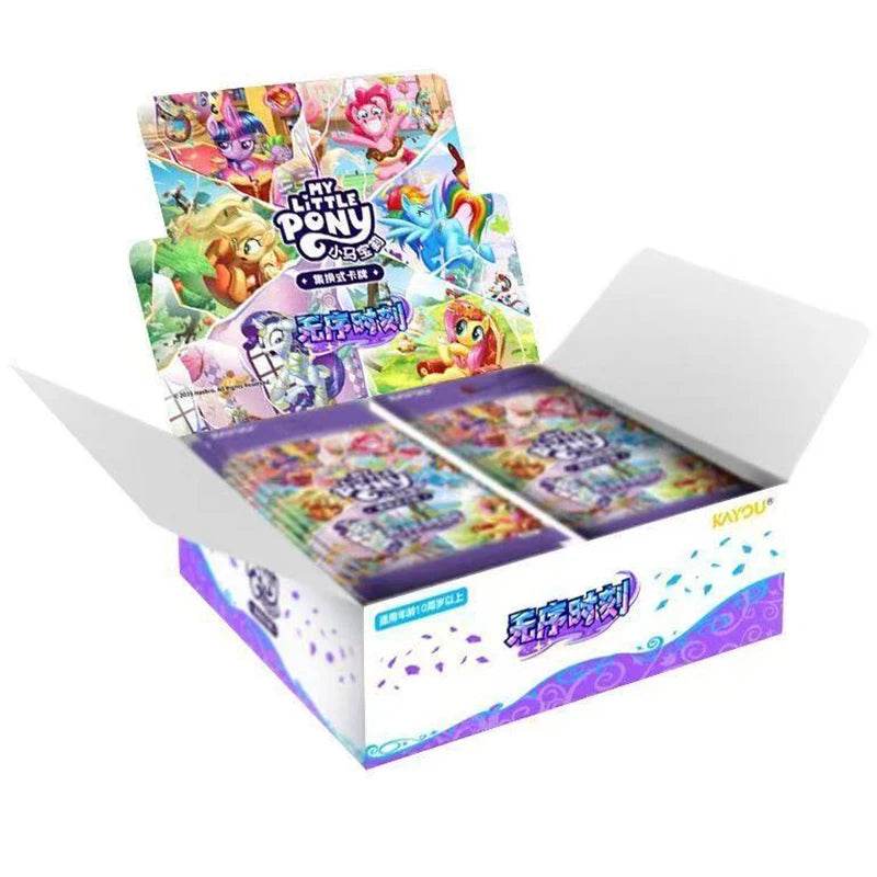 KAYOU Genuine My Little Pony Card Cute Funny Party Friendship Eternal Cards SGR Princess Anime Game Collectible Cards Toys Gifts - AIAZ