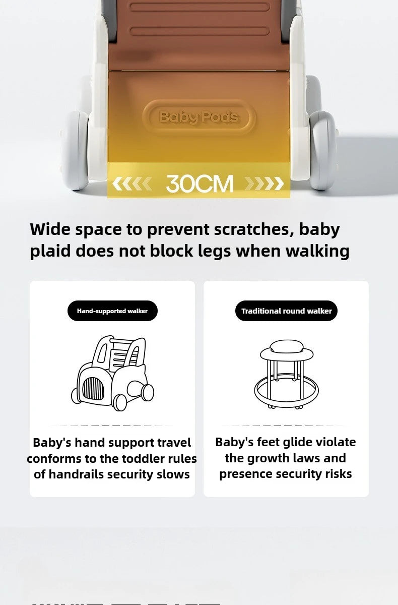 Multi-mode Baby Walker Multifunctional Anti-fall Stroller for Baby Learning To Walk