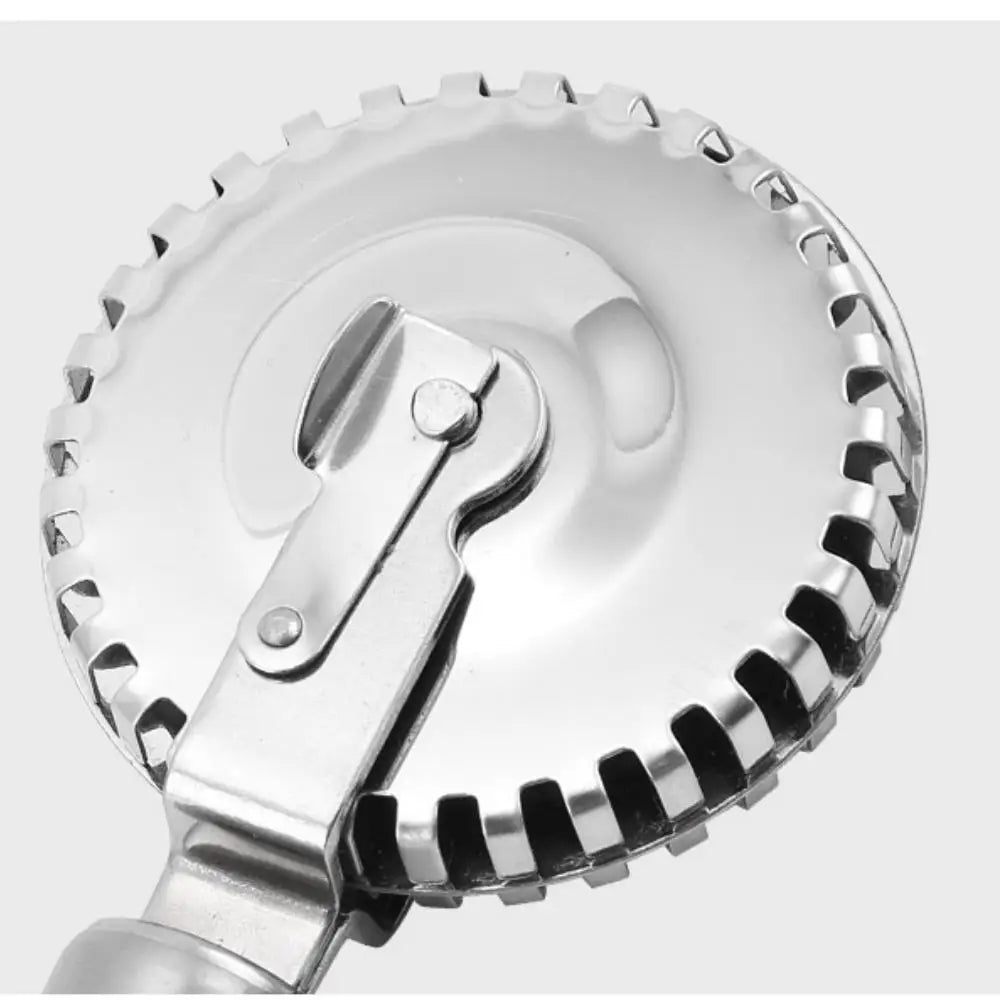 1 pc New Arrival Ravioli Cutter  Stainless Steel Wheel, Perfect for Cutting, Sealing, And Crimping Fresh Pasta and Pastry Dough