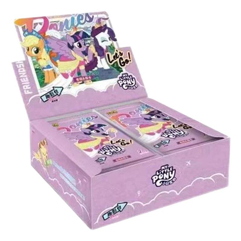 KAYOU Genuine My Little Pony Card Cute Funny Party Friendship Eternal Cards SGR Princess Anime Game Collectible Cards Toys Gifts - AIAZ