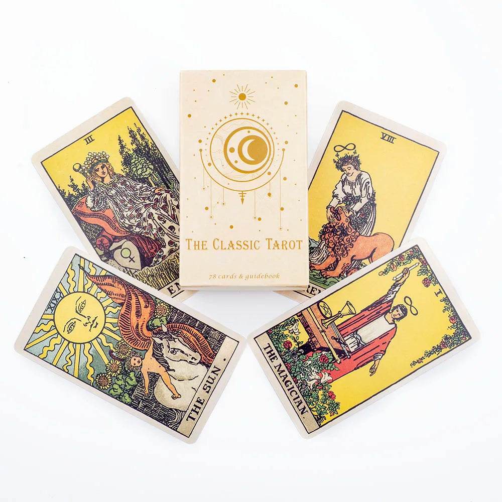 78 Card Deck Kitten Tarot Oracle Card Fate Divination Leisure Entertainment Family gatherings Tarot Card Game - AIAZ