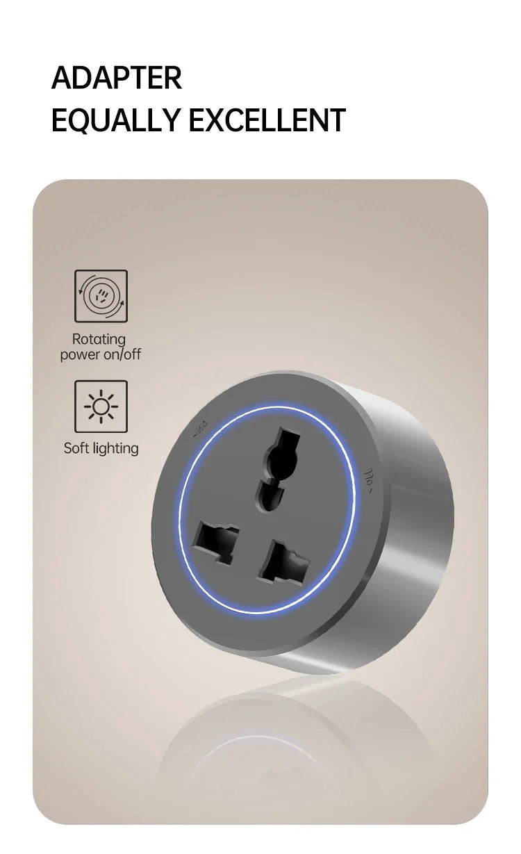 Wall Power Track Socket EU UK US FR Korea Standard Type-C Universal Mobile Plug Adapter Home Kitchen Office Pop Electric Outlets