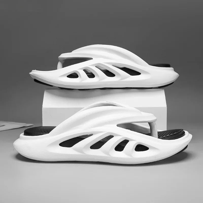 Summer New Men's Slippers Flip Flops Outdoor Indoor Comfortable Soft Slides Casual Shoes Men Beach Sandals Male Slippers