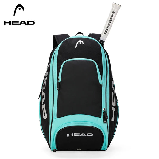 HEAD Backpack Tennis Bag Badminton Gym Bag Sports Bag Men's and Women's Swimming Training Independent Shoe Compartment