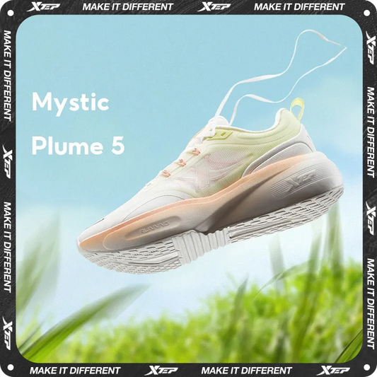 Xtep Dynamic Foam Women Running Shoe Air Wear-Resistant Sports Shoe For Women Non-Slip Female Soft Casual Sneakers 875118110013