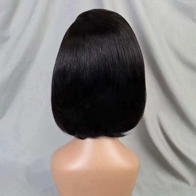 Short Pixie Cut Wigs Human Hair 13x4 Bob Lace Front Human Hair Wigs for Women 13x4 Full Lace Frontal Pixie Wig Party Cosplay Wig - AIAZ