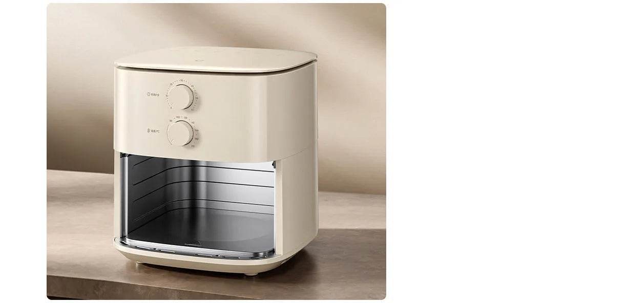 New Xiaomi Mijia Air Fryer N1 5L Household Low Oil And Light Fat No Flipping Required Smokeless Kitchen Electric Hot Fryer Oven - AIAZ