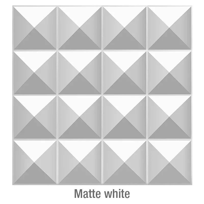 30cm house wall renovation geometric 3D wall panel non-self-adhesive 3D wall sticker art tile 3d wallpaper room bathroom ceiling