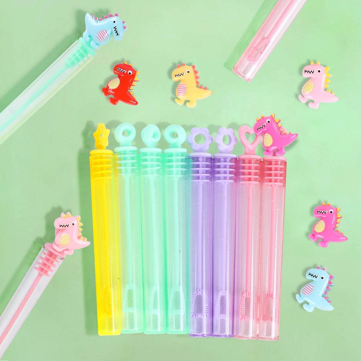 Dinosaur Bubble Tube Soap Bottle Dino Birthday Party Decoration Wedding Birthday Guests Gifts Baby Shower Suppies Kids Toys - AIAZ