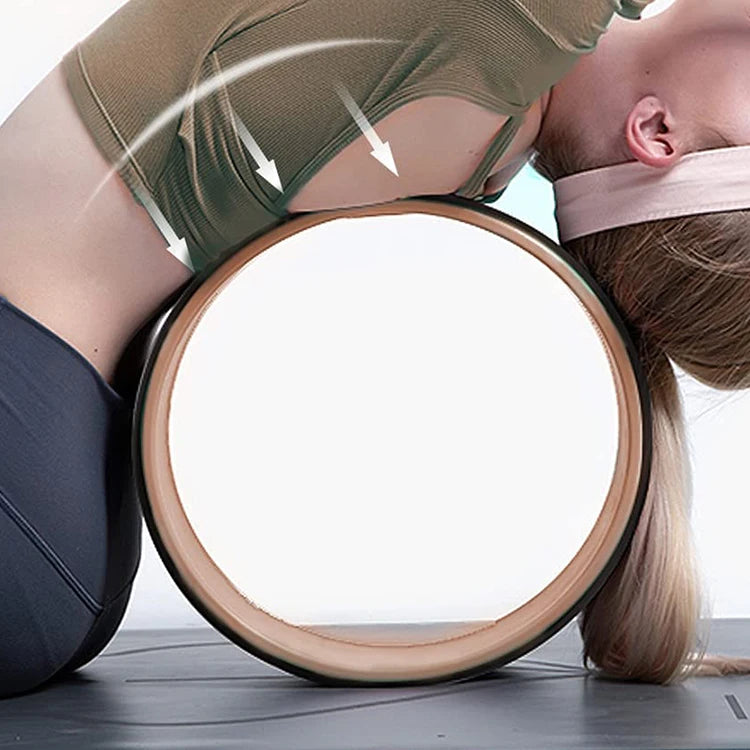 Hot Sell Fitness Gym Eco Cork Roller Yoga Wheel Set of 3 for Back Pain Relief