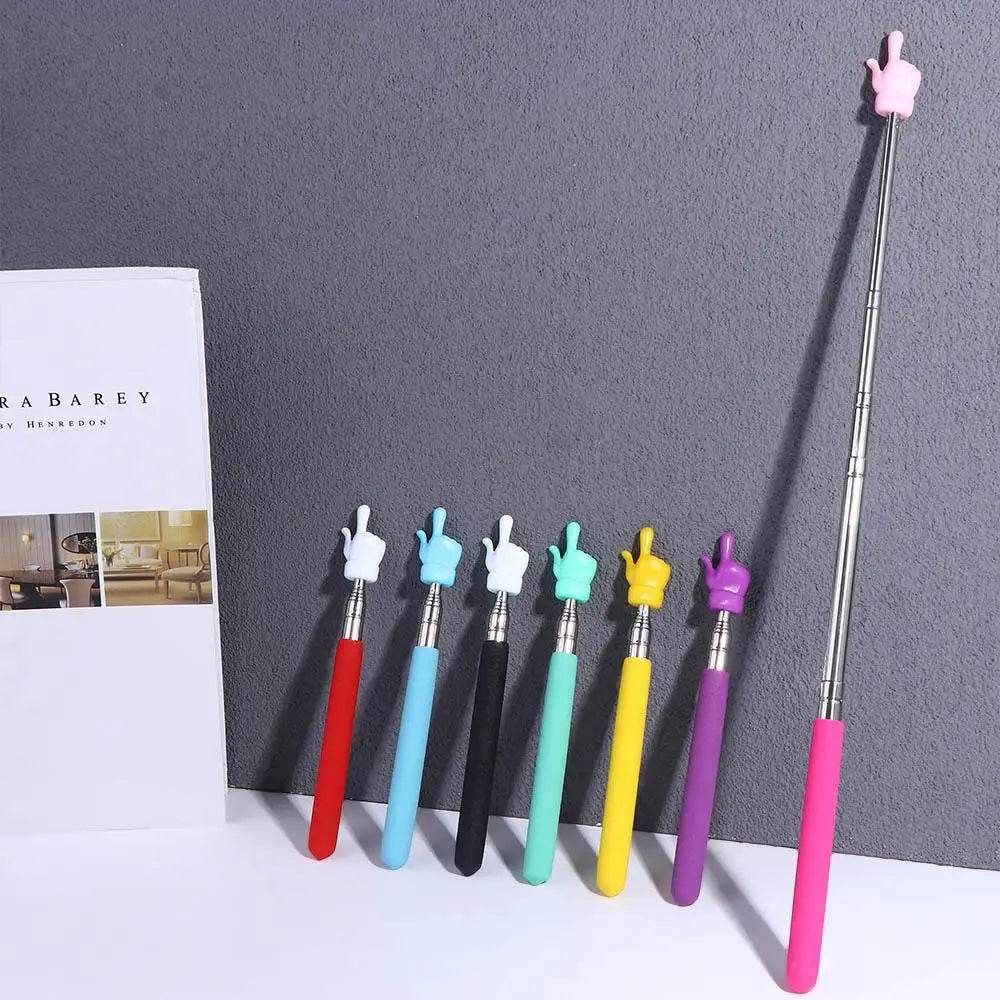 Blackboard Meeting Teacher Supplies Preschool Teaching Tools Finger Reading Guide Teacher's Special Pointer Teaching Stick - AIAZ