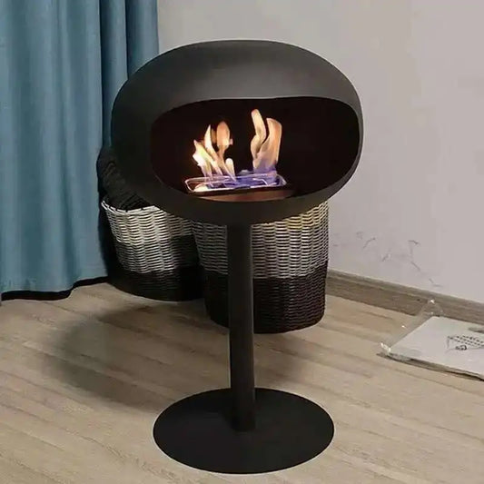 Nordic Wrought Iron Fireplaces Creative Villa Home Decor Living Room Art Heating Heater Modern Designer Floor-standing Ornaments