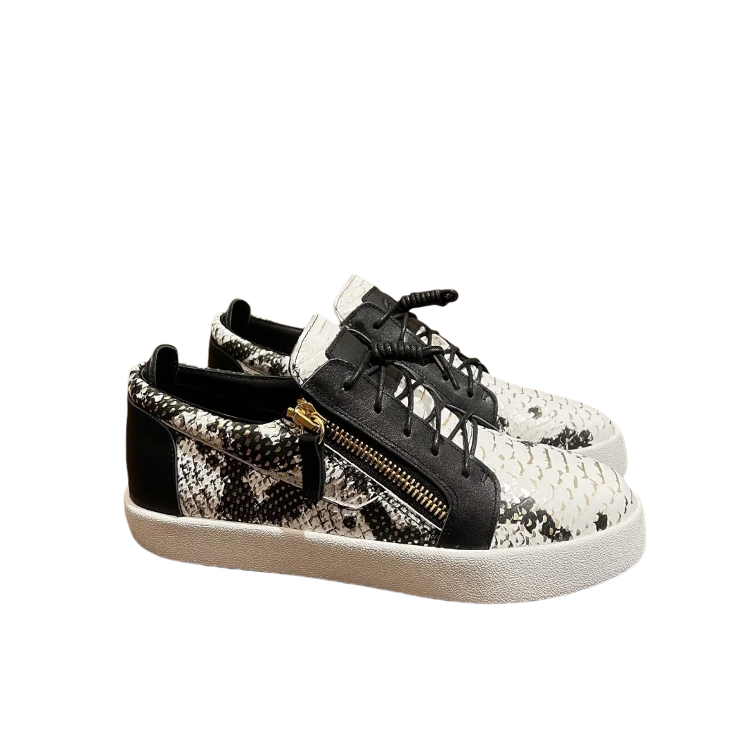 Top Quality Casual Sneakers for Men Brand Designer Women Tennis shoes Luxury Genuine Leather GZ Loafers Sports shoes 35-48 G0068